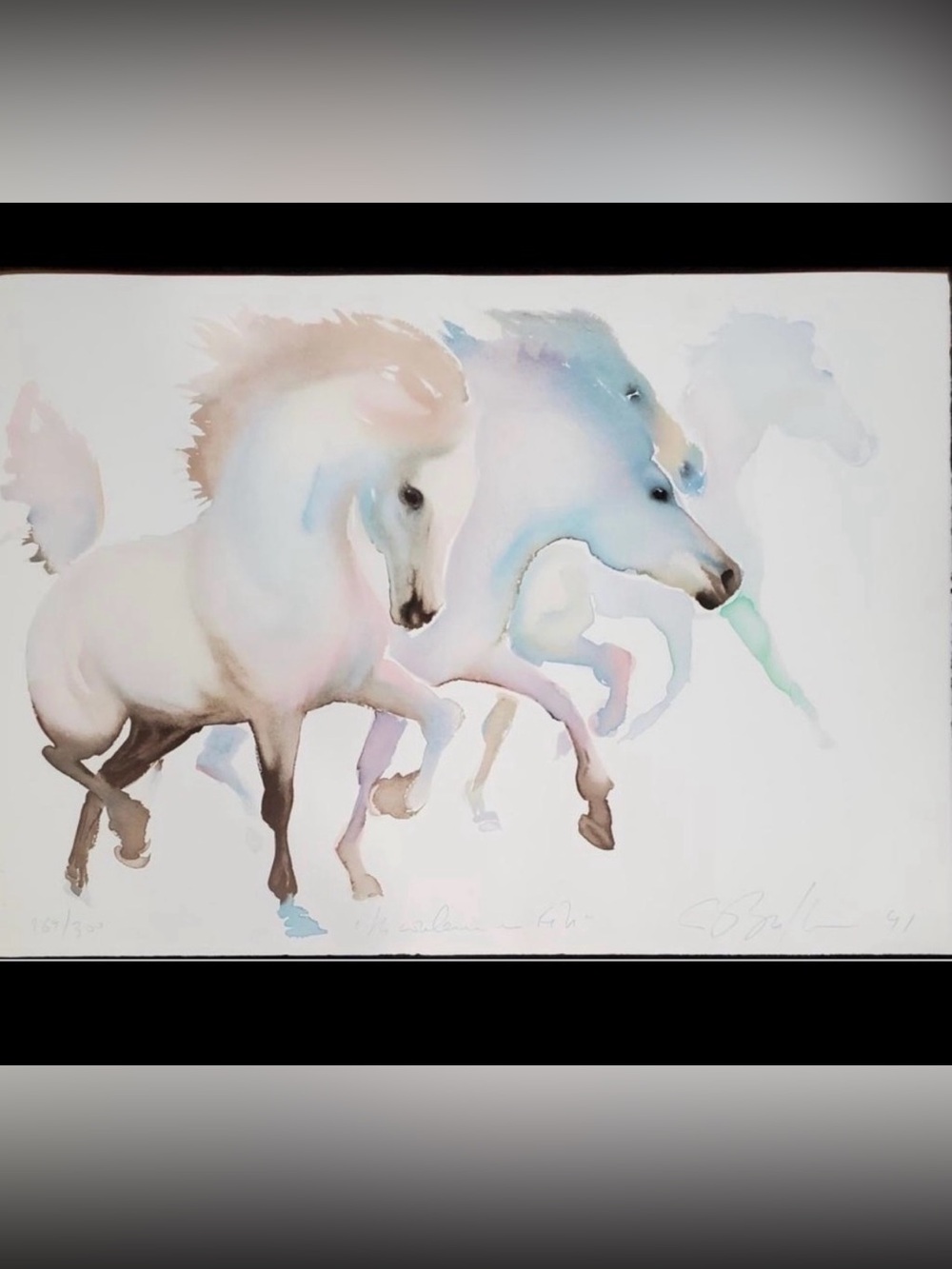 Beatrice Bulteau Signed Limited Edition Lithograph